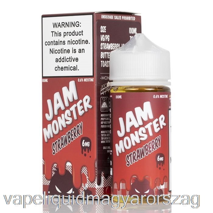 Eper - Lekváros Szörny - 100ml 3mg Vape Folyadék
